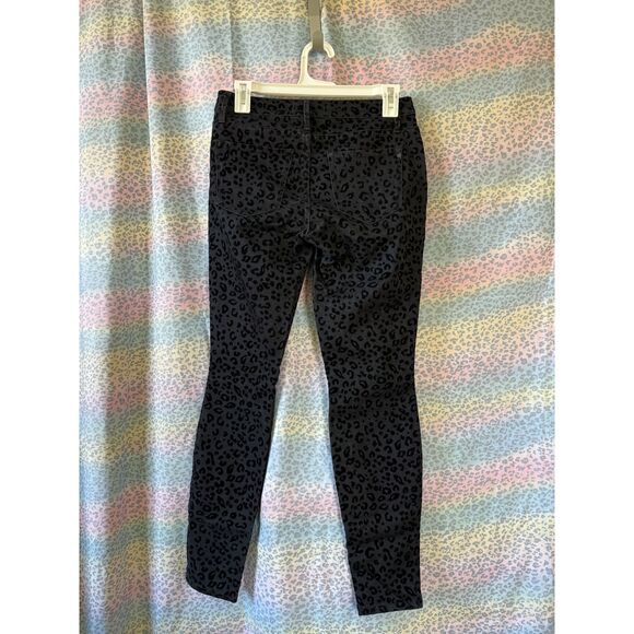 Rachel Roy Denim Leopard-Print Skinny Pants – Size 27. 29” Inseam PUNK - Picture 5 of 5